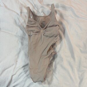 SKIMS XS Beige One-Piece